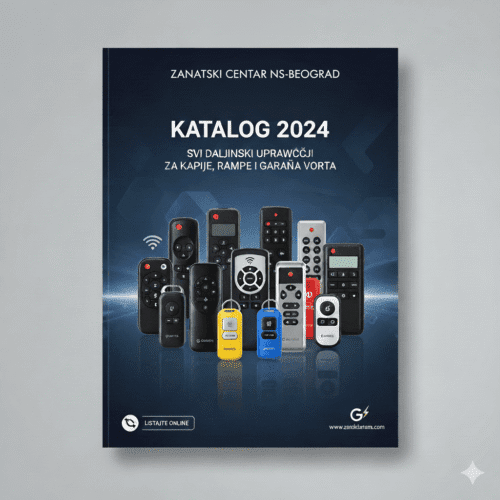 katalog svih daljinaca za kapije i rampe